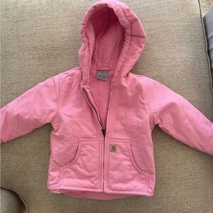 Carhartt Soft Pink Fleece Jacket